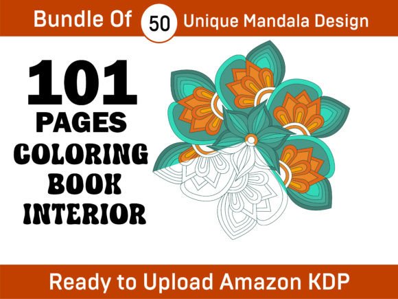 101 Pages Mandala KDP Interior Vol-11