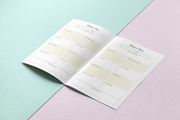 Entrepreneur Planner Kdp Interior