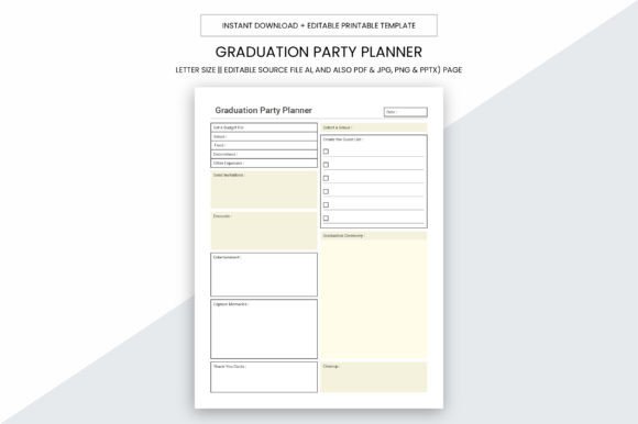 Graduation Party Planner Kdp Interior