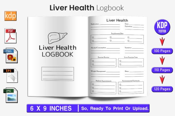 Liver Health Log Book KDP Interior: A Practical Tool for Publishers Building Sustainable Low-Content Businesses