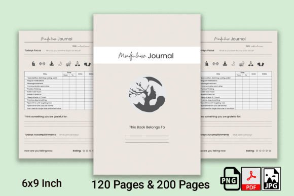 Mindfulness Journal Best Kdp Interior