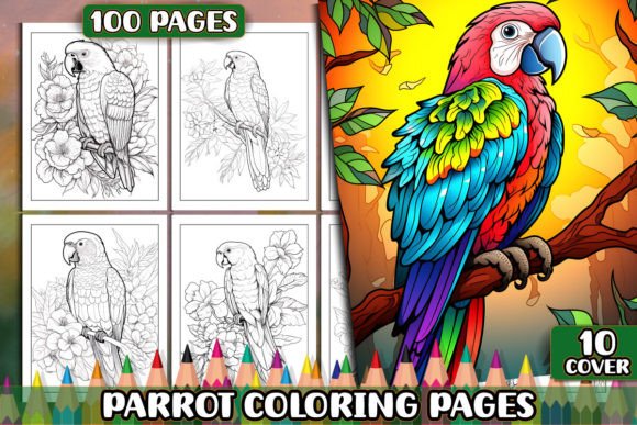 Parrot Coloring Pages for KDP Interior: A Complete Guide to High-Quality, Print-Ready Digital Assets
