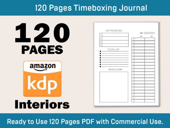 Timeboxing Journal KDP Interior V-03: A Practical Evaluation for Self-Publishers and Planners